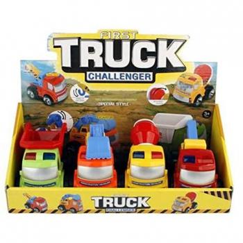 Camión Challenger de Fricción Dimasa - Colores Aleatorios, con características de fricción, diseño robusto, materiales duraderos y tamaño adecuado para niños