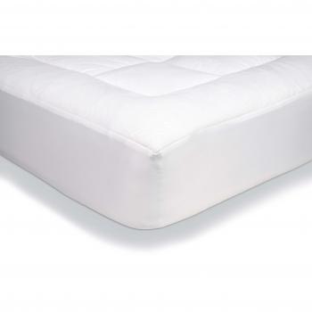 Amazon Basics - Protector de colchón acolchado con tejido micropolar ultrasuave