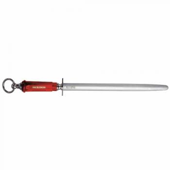 Fusil de afilar Dickoron Classic 30 cm con superficie zafiro y mango de plástico premium