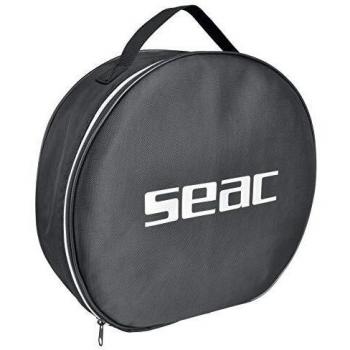 SEAC Mate Reg Bolsa de Buceo para reguladores, diámetro 32,5 cm, Adultos Unisex, Negro, One Size