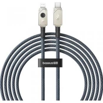 Cable Baseus Irrompible de Carga Rápida USB-C a Lightning 20W 2m (Negro)