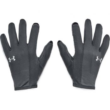 Guantes de running Storm Under Armour - Guantes impermeables, diseño ligero, tecnología que repele el agua, ajuste ceñido, material transpirable y con agarre en la palma