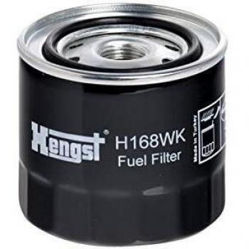 Filtro de combustible HENGST FILTER H168WK, tipo: filtro de combustible, características: compatible con varios modelos de vehículos, alta eficiencia en la filtración, diseño duradero, fácil instalación, fabricado con materiales de calidad para aseg