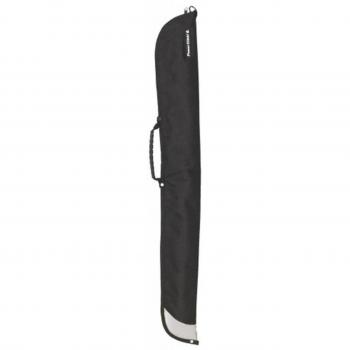 Palillo Powerglide Snooker caso y piscina deportes vinilo taco color negro/plata 2 piezas