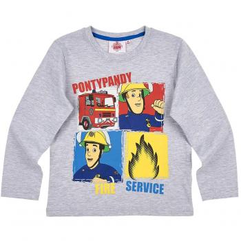 Sam el bombero Chicos Camiseta Mangas largas - Gris - 116
