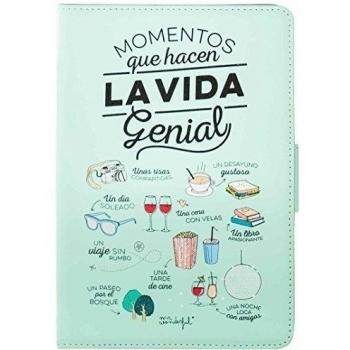 mr wonderfull MREBK003 - Mr. Wonderful Funda para E-book de 6'' Momentos que hacen la vida genial