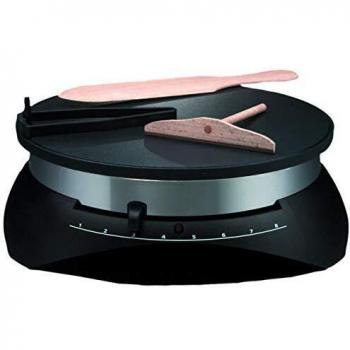 Gastroback 44005 Crepera, 1250 W, 0 Decibeles, Acero Inoxidable, Negro