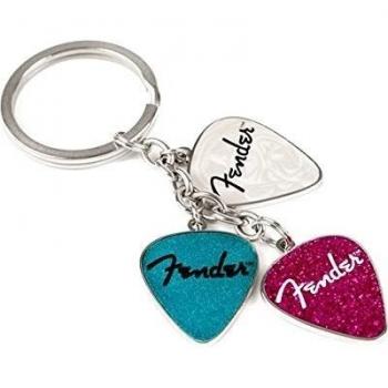 Fender Picks Keychain Pink, Turq, Pearl · Artículos de regalo