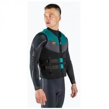 Jobe Chaleco Salvavidas Neoprene Verde Adulto - Chaleco salvavidas de neopreno, color verde, diseño para adultos, proporciona flotación y seguridad en el agua