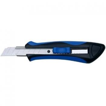 Wedo 078918 - Cúter Softgrip, 18 mm, azul
