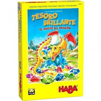Haba Juego de Mesa Tesoro Brillante-El Huevo del Dragón-ESP, Multicolor