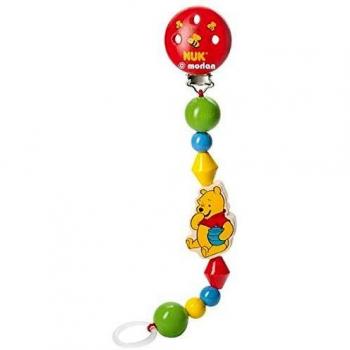 Nuk Wooden Pacifier Chain with Disney Winnie the Pooh Design