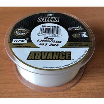 Sufix - Nylon Advance Clear 300M 0.38 mm 13.6 kg
