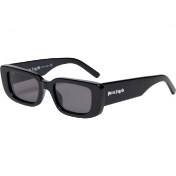 Palm Angels Peri003 Giorgina Sunglasses, Color: Black (Col. 1007), Unisex, Style: Squadrata Nero, Size: 51 MM
