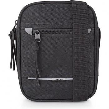 Bandolera de hombre Norwich casual en color negro.