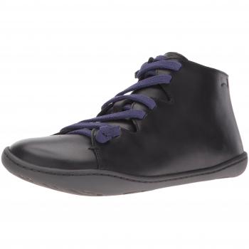 CAMPER Peu Women's Ankle Boots - Black Smooth Leather, Size 40 (Size 9 US)