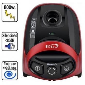 Aspirador Fersay ASP3005R Rojo con Bolsa 800W