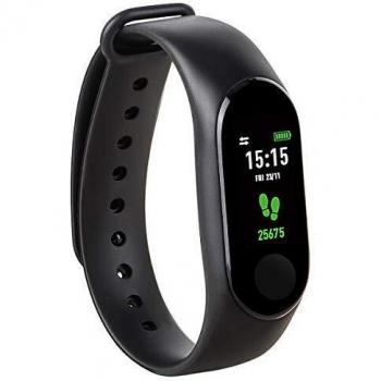 Kounga FitPro Tonic, Pulsera de Actividad Inteligente con Monitor de Sueño, Podómetro, Contador de Calorías, Pantalla a Color