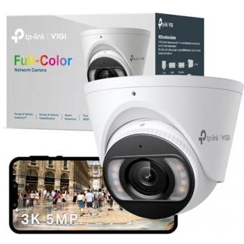 Cámara de seguridad IP TP-Link INSIGHT S455 Turret 5MP Exterior 2880 x 1620 píxeles con lente de 4mm, PoE y detección AI