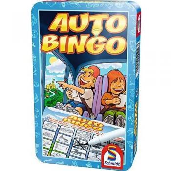 Bingo de Auto - Juego de Viaje para 5 Años y Más