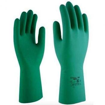3L INTERNAC. Guantenitrilo Verde Sin Silicona Nitril 330 T-10