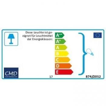Aplique de exterior Aqua Legendo Mini de acero inoxidable IP44