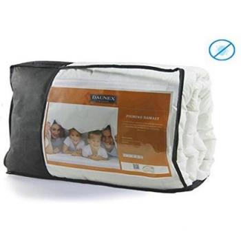 EDREDÓN BLANCO DE MICROFIBRA PARA CAMA INDIVIDUAL Y MEDIA PRODUCTO DAUNEX SUAVE, CALIENTE