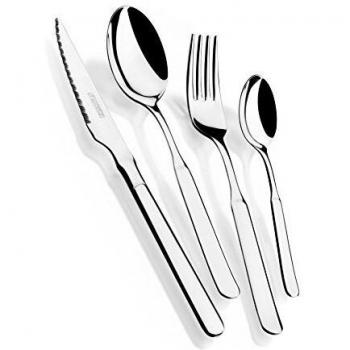CUBIERTOS ACERO INOX MILAN ESTUCHE 24 PZ