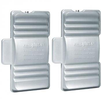 Ezetil EZC Plus 6°C Acumulador de frío 2 x 600g, color plata