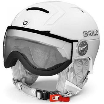Briko Ambra Visor PHOTOCROM, Bianco, M-L