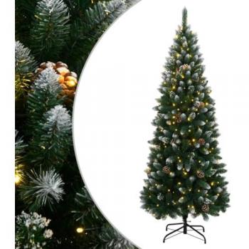 vidaXL Artificial Christmas Tree 300 LEDs 210 cm