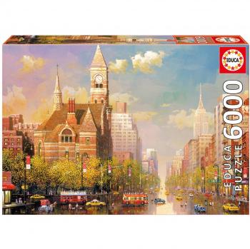 Puzzle 6000 piezas New York Afternoon de Alexander Chen