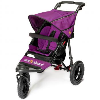 Out N About Nipper V4 cochecito único  morado morado
