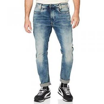 G-Star D-Staq 3D Slim Jeans for Men - Medium Aged Denim, Casual Fit