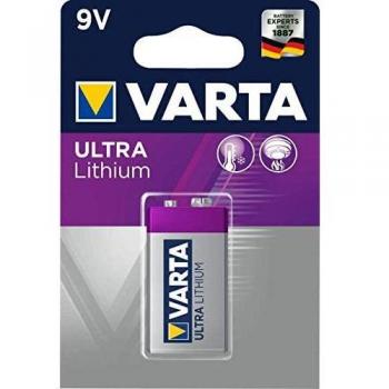 9V Lithium Battery - Varta L522 LA522 CRV9, 1200mAh capacity, suitable for various electronic devices