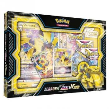 Caja de batalla Pokemon Deoxys/Zeraora VMAX y VSTAR