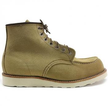Red Wing Classic Moc Toe Leather Boot - Abilene Hawthorne - Men's Size UK 10