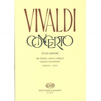 VIVALDI - Concierto en Sol menor