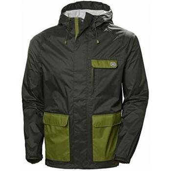 Helly Hansen Roam 2.5 Capa Chaqueta Impermeable con Capucha, Hombre, Forest Night, S