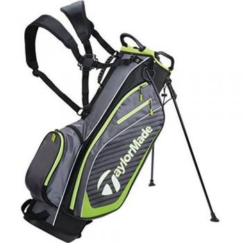 TaylorMade Classic Bolsa para Palos, Hombre, Gris/Negro/Verde, Talla Única