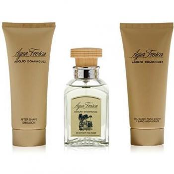 Adolfo Dominguez Agua Fresca Eau De Toilette 120Ml Vapo. + After Shave 100Ml + Gel 100Ml