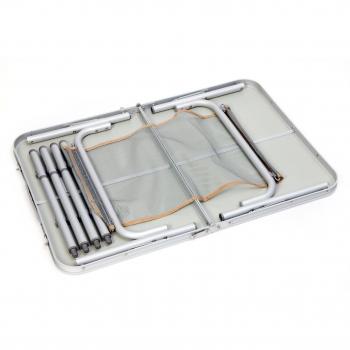 Bo-Camp Mesa de Camping de Aluminio 90 x 60 cm Resistente al Agua