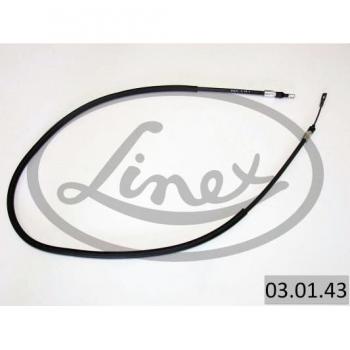 Cable de freno de mano Linex, tracción y estacionamiento 03.01.43