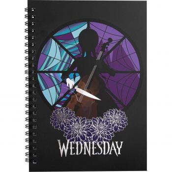 Libreta A5 Cinereplicas Wednesday Addams con Violonchelo