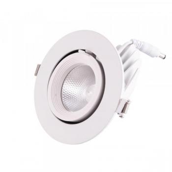 Foco Downlight LED 15W 1500Lm 4000ºK Circular Orientable 40.000H