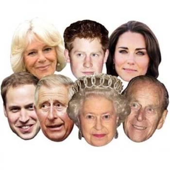 Royal Family - Seven Pack Assorted Masks