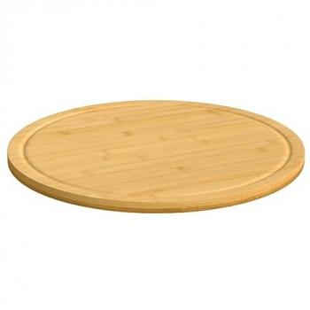 Juego de 6 Tablas de Cortar de Bambú Ø40x1,5 cm