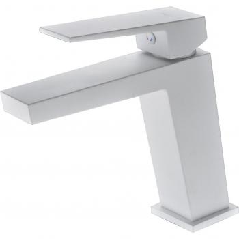 Grifo monomando para lavabo Art Imex blanco mate