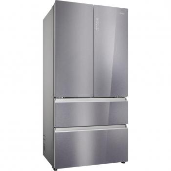 Frigorífico Americano Haier HFR79F19EFGK, Multi Puertas, 703L, No Frost, Motor Inverter, HumidityZone, Acero Inoxidable