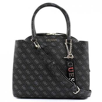 Guess - Maci Large Girlfriend Satchel, Mujer, Blanco